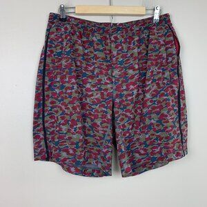 Lululemon Men's T.H.E. Short: Mini Urban Leopard Slate Multi Size XL